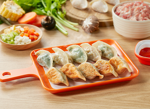 酥脆煎饺