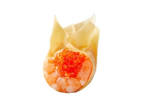 鲜虾蟹籽云吞